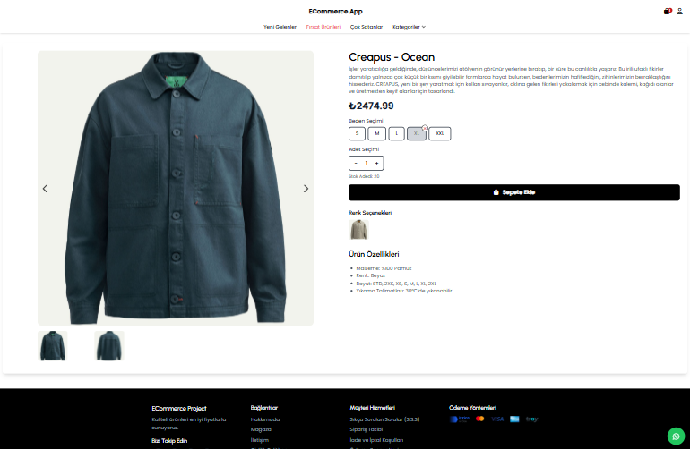 E-Ticaret Sitesi